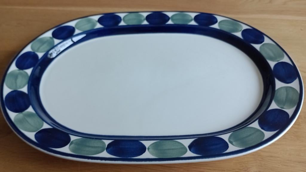 Arabia - Nyrikki - Serveerschaal - Fins - Vintage - Ophalen, Huis en Inrichting, Keuken | Servies, Zo goed als nieuw, Schaal of Schalen