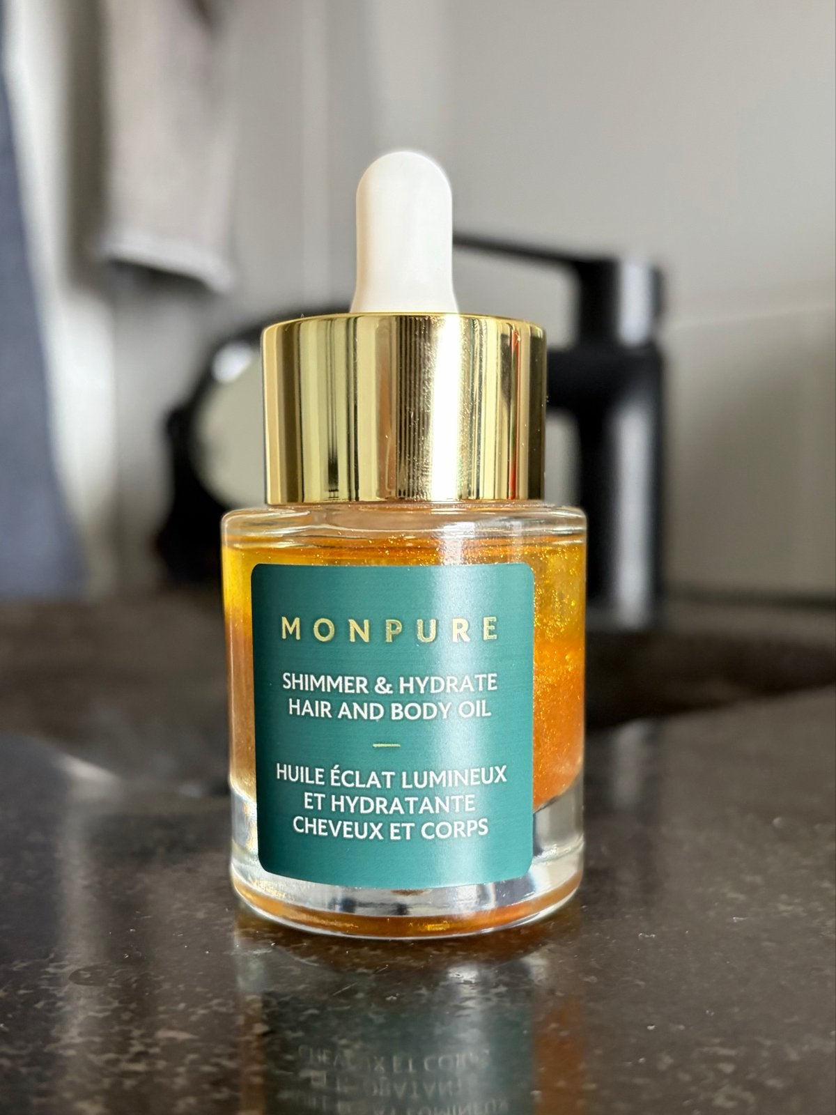 Monpure Shimmer & Hydrate Haar- en Lichaamsolie Nieuw, Sieraden, Tassen en Uiterlijk, Uiterlijk | Haarverzorging, Ophalen of Verzenden