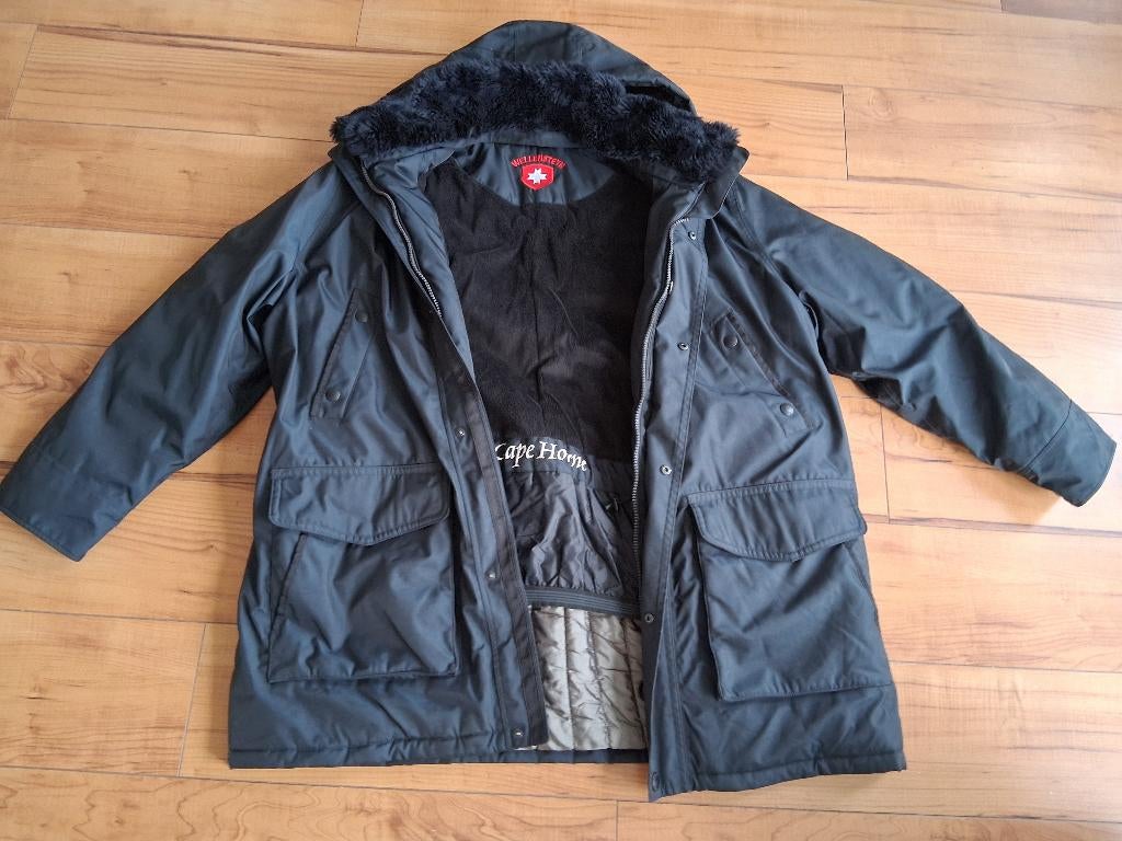 Wellensteyn jas 5 xxxxxl, Kleding | Heren, Jassen | Winter, Ophalen, Zo goed als nieuw, Maat 56/58 (XL), Blauw