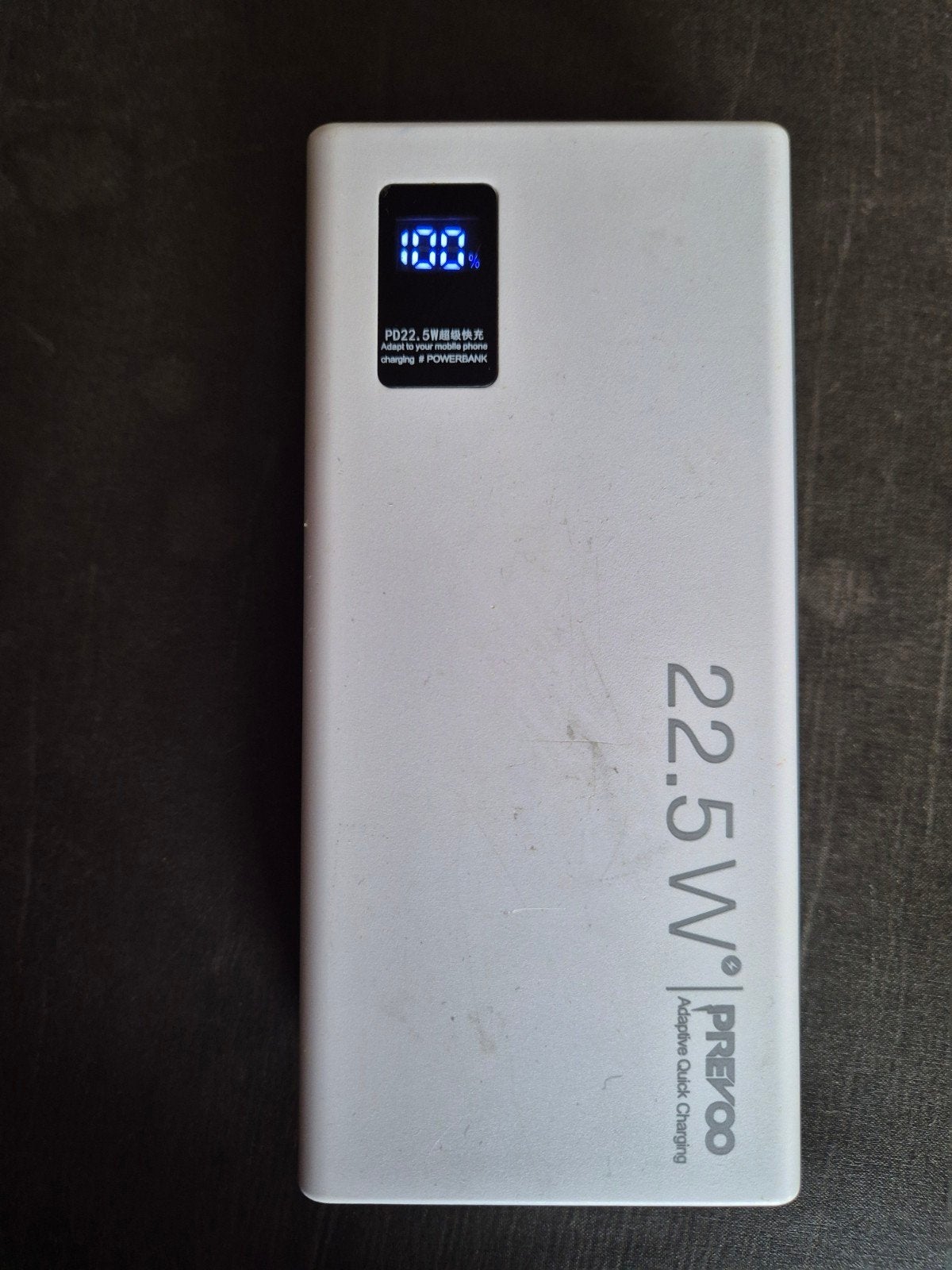Prevoo powerbank 22.5 watt, Ophalen of Verzenden, Zo goed als nieuw, Nokia, Verhoogde capaciteit