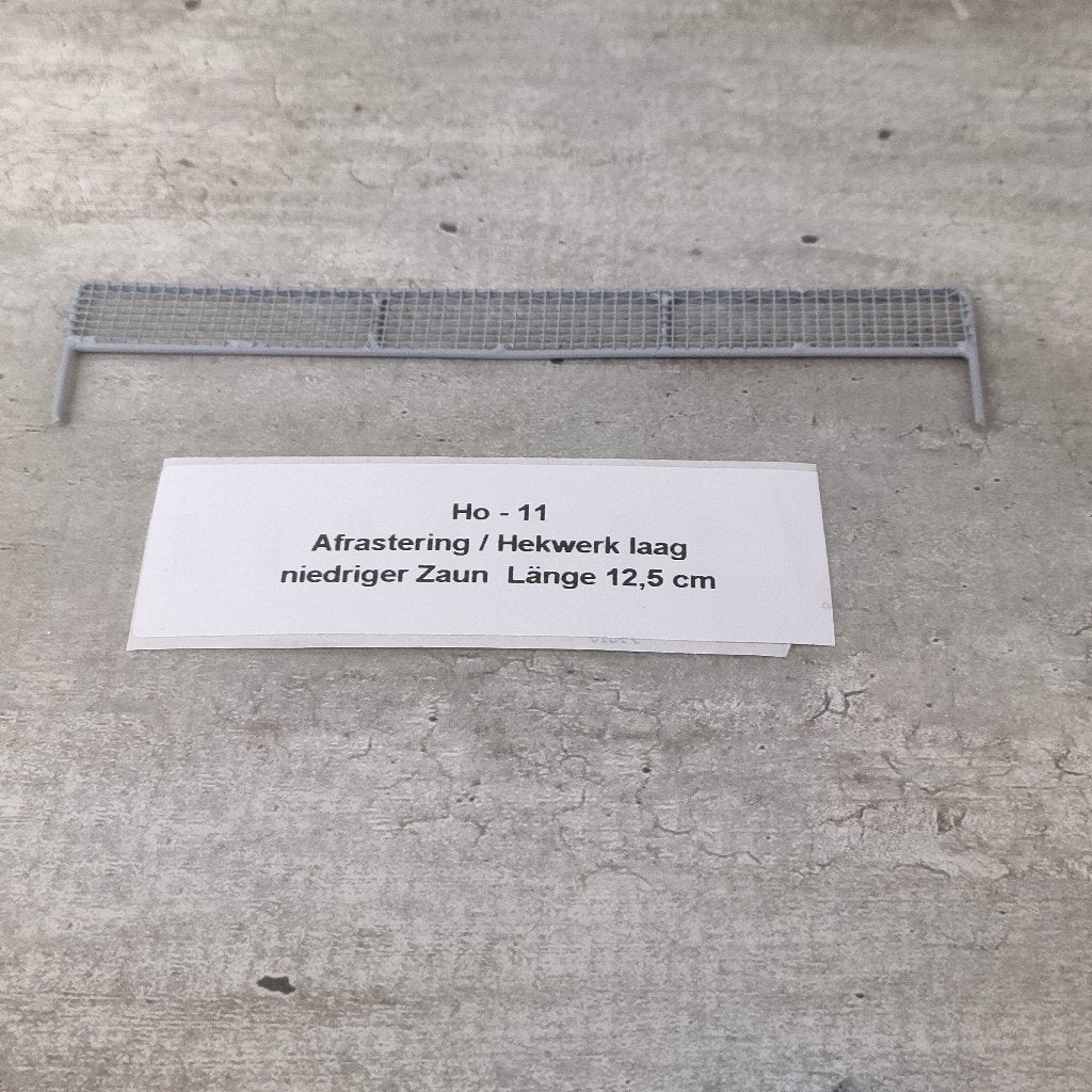 modeltrein Ho – 11 HEKWERK Laag, Overige merken, Gelijkstroom, Natuur, Nieuw
