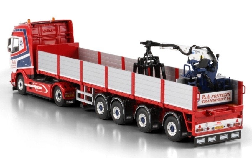 WSI DAF XG + 4 ASSIGE STENEN TRAILER - P&A FONTEIJN, Wsi, ., Nieuw, Ophalen of Verzenden
