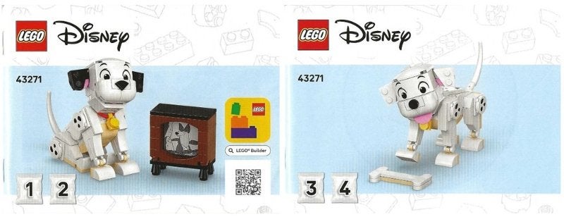 Lego | Disney | Lucky &  Penny | 101 Dalmatiërs | 43271, Lego, Lego, Nieuw, https://legohouse.com/en-gb/info/contact-us/