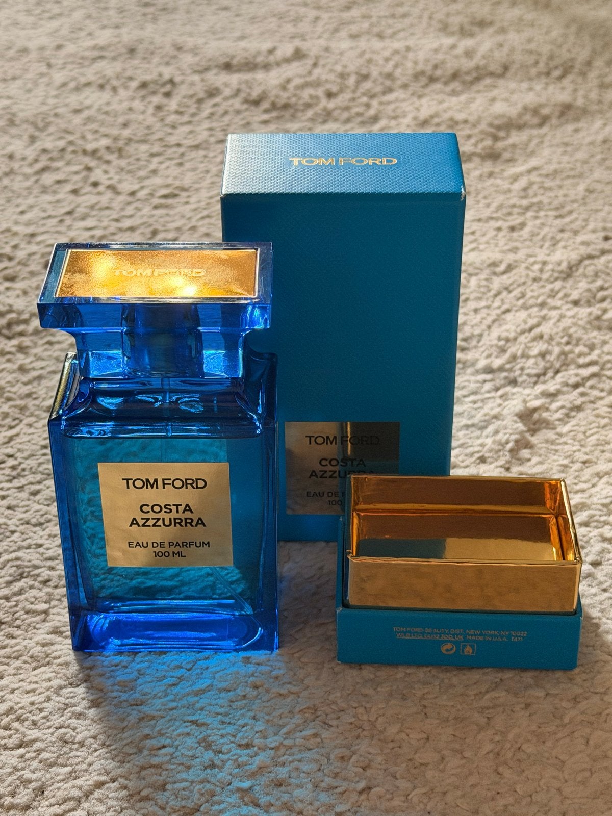 Tom Ford Costa Azzurra Eau de Parfum 100 ML, Ophalen of Verzenden, Zo goed als nieuw