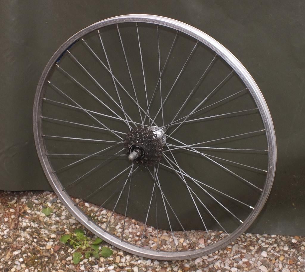 achterwiel 26" rigida 7s, Ophalen, Gebruikt, Wiel