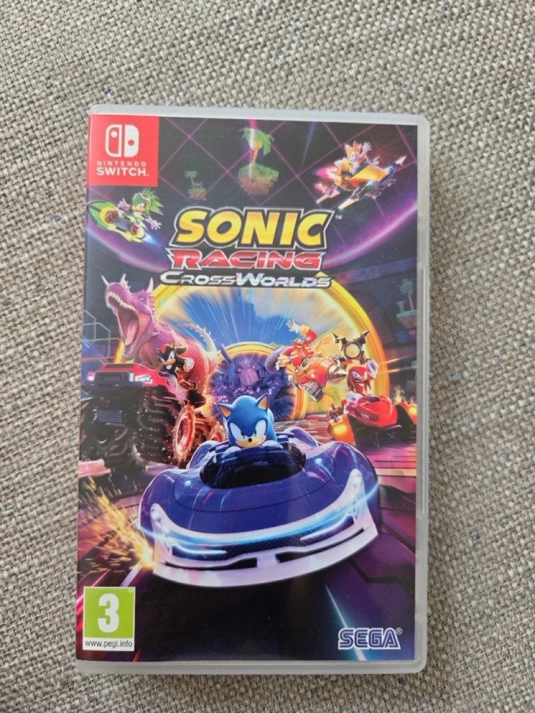 Sonic Racing Crossworlds Switch, Racen en Vliegen, Ophalen of Verzenden, Zo goed als nieuw, 3 spelers of meer