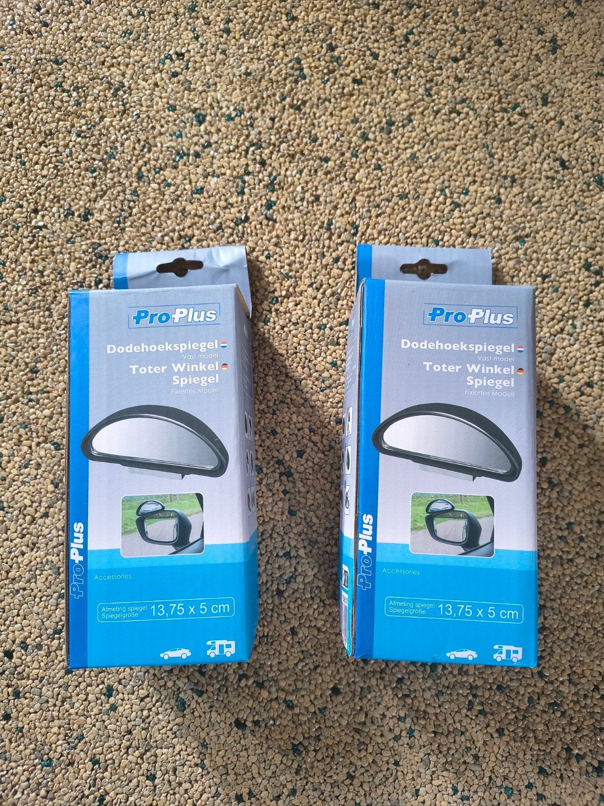 Pro-Plus Dodehoekspiegels (2 stuks) - Nieuw in verpakking, Auto-onderdelen, Ophalen of Verzenden, Nieuw, Universele onderdelen