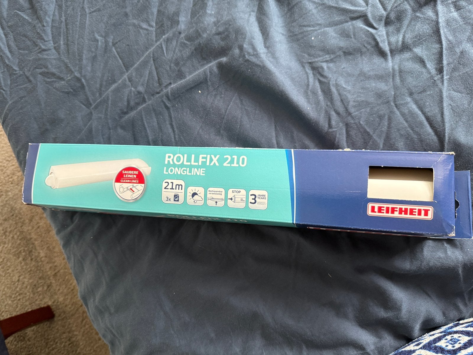 Leifheit rollfix 210 nieuw in verpakking, Tuin en Terras, Droogmolens en Wasrekken, Ophalen of Verzenden, Nieuw, Wasrek