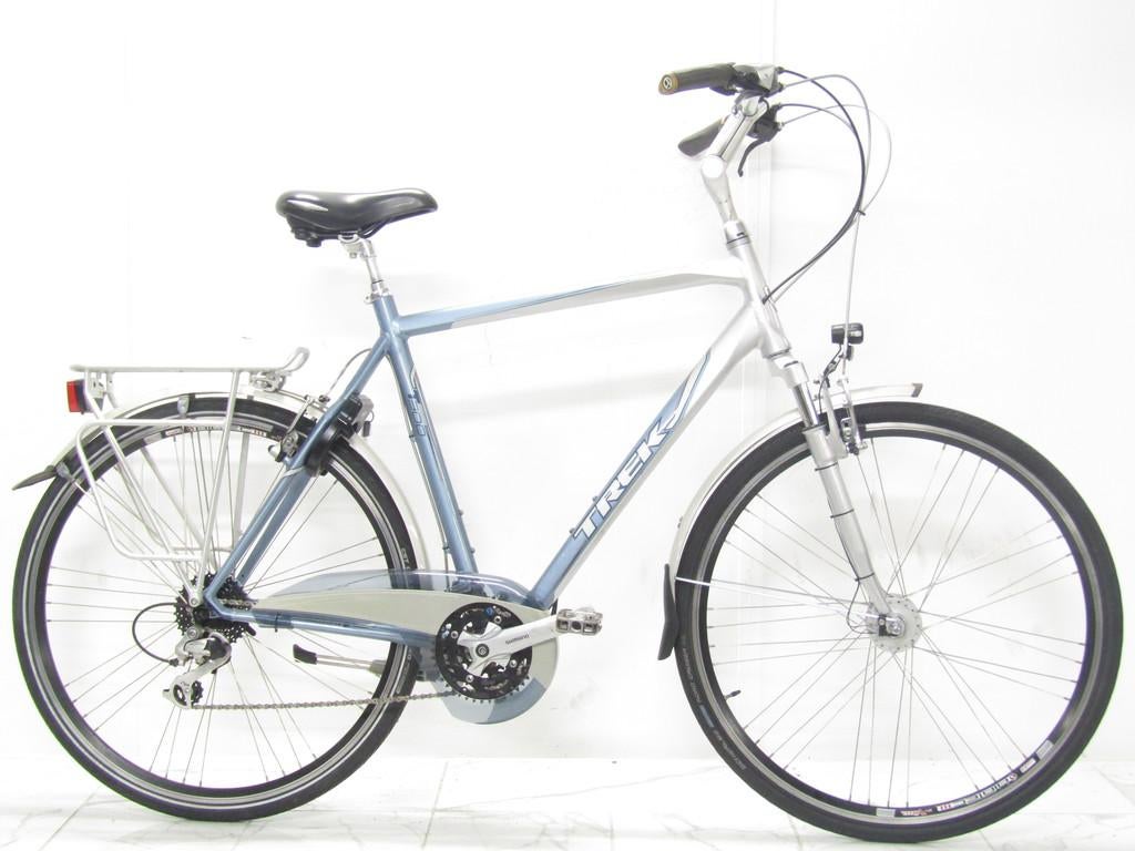 Trek Navigator blauw heren 60cm 28inch, Fietsen en Brommers, Fietsen | Heren | Herenfietsen, 57 tot 61 cm, Gebruikt, Overige merken