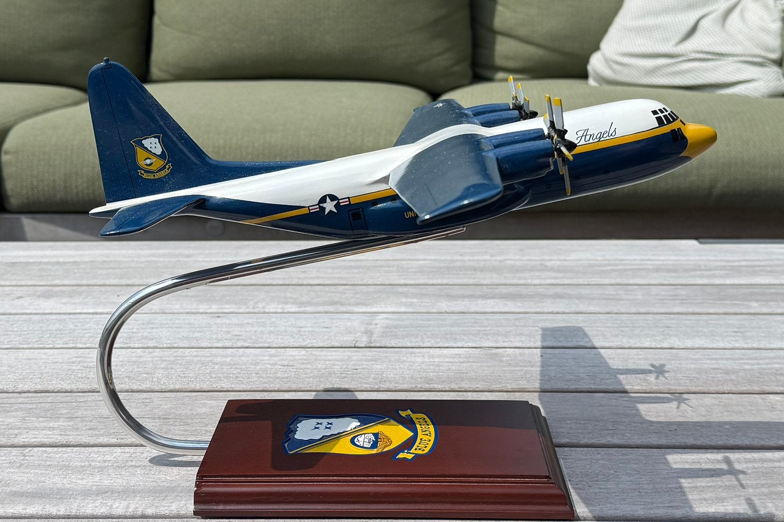 Blue Angels C-130 Hercules “Fat Albert” schaal 1/72, Verzamelen, Ophalen, Zo goed als nieuw, Schaalmodel
