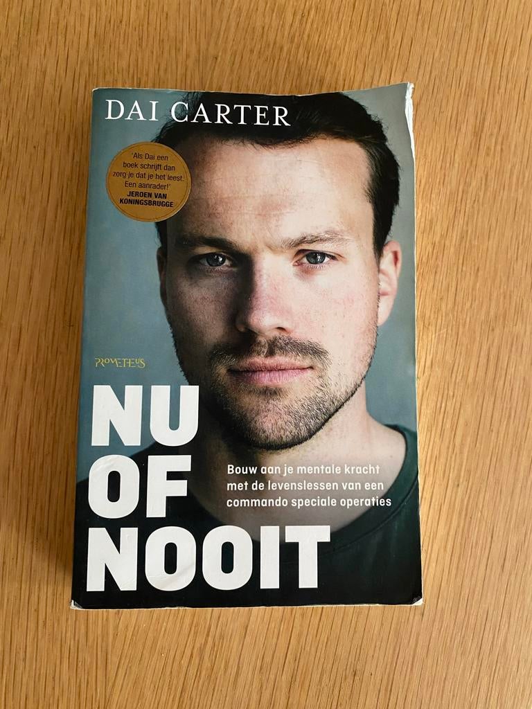 Nu of Nooit - Dai Carter (Paperback), Boeken, Overige Boeken, Ophalen of Verzenden, Zo goed als nieuw