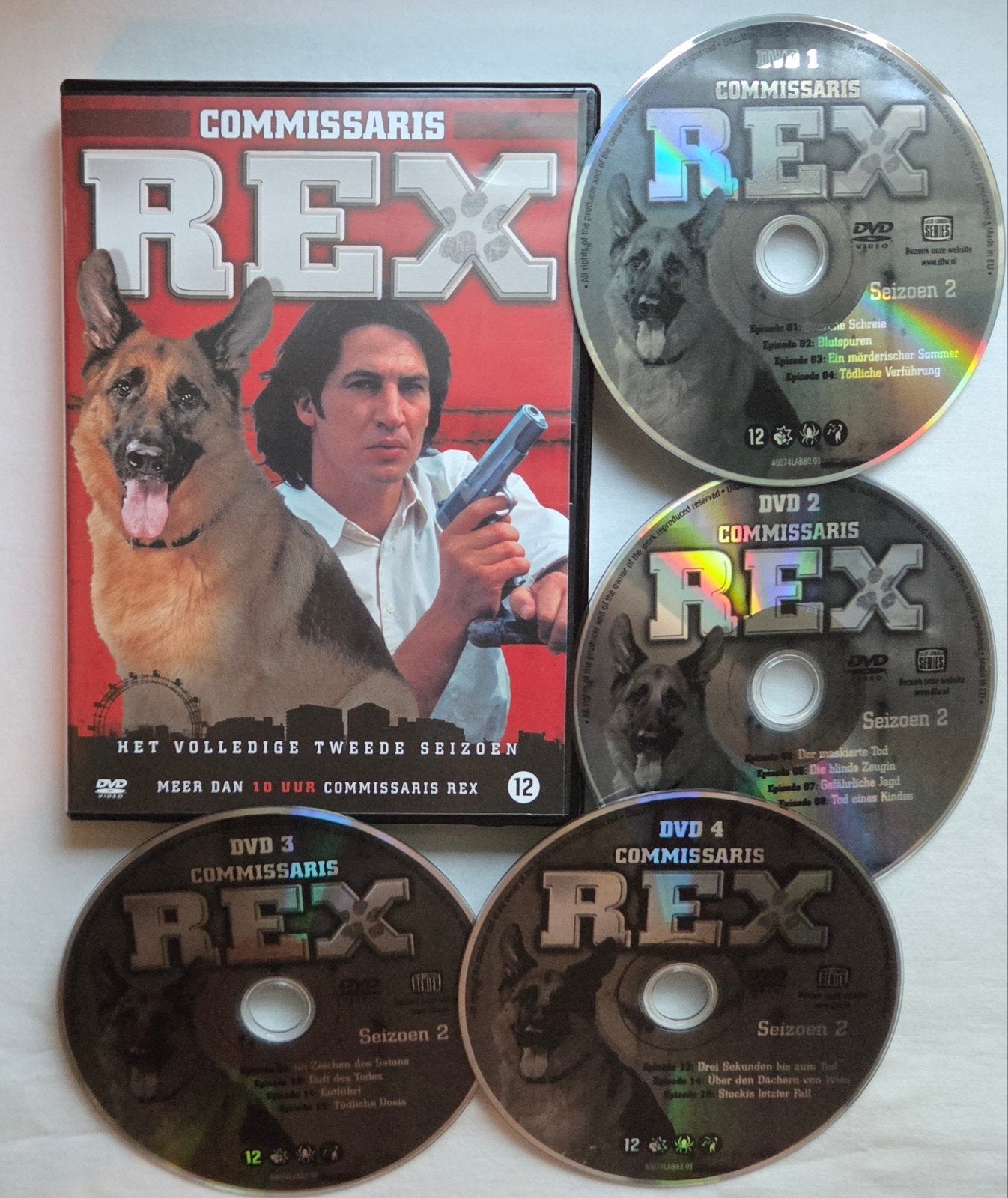 Commissaris REX Seizoen 2 Dvd's TV-Serie, Alle leeftijden, Ophalen of Verzenden, Zo goed als nieuw, Actie en Avontuur