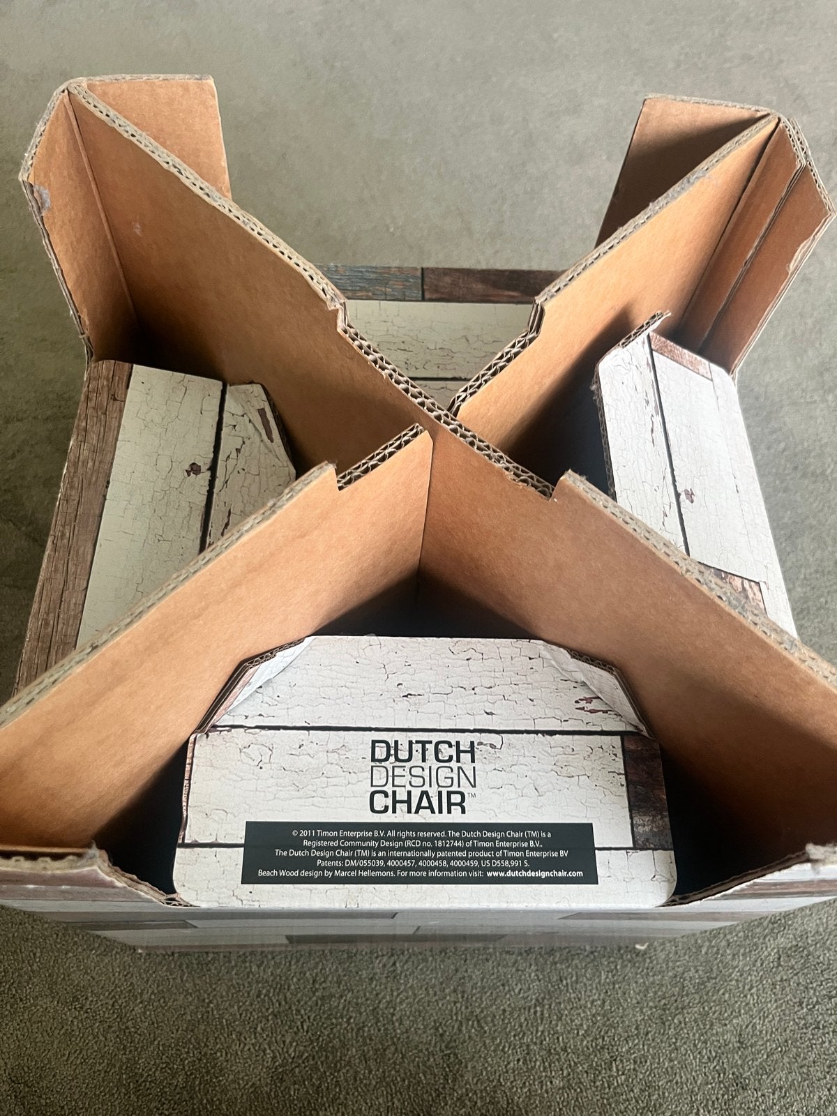 Dutch Design Chair krukje/bijzettafel, Ophalen, Gebruikt, Overige materialen