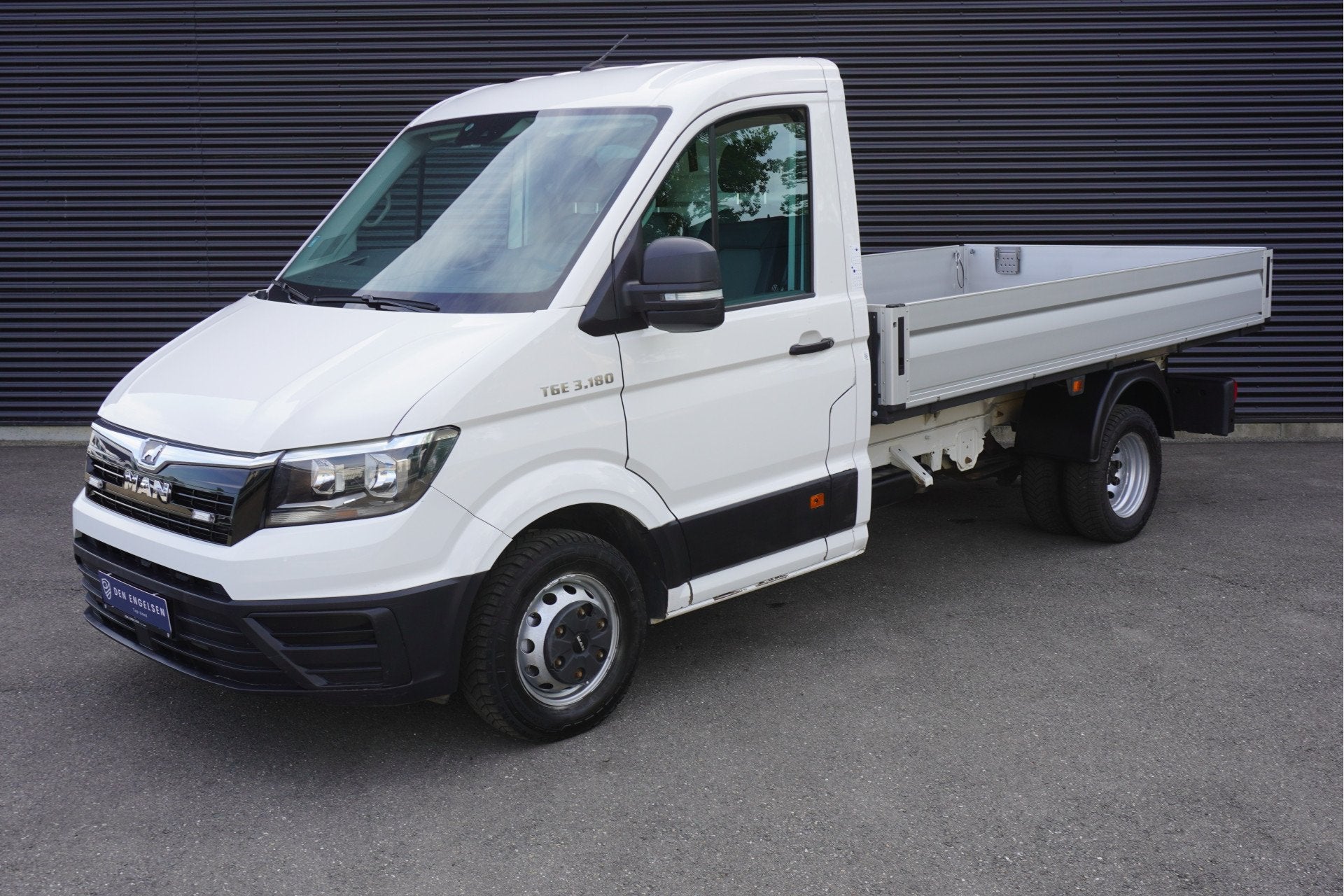 MAN TGE 180pk Automaat Dubbellucht open laadbak Tacho Cruise, Automaat, Achterwielaandrijving, Gebruikt, 4 cilinders