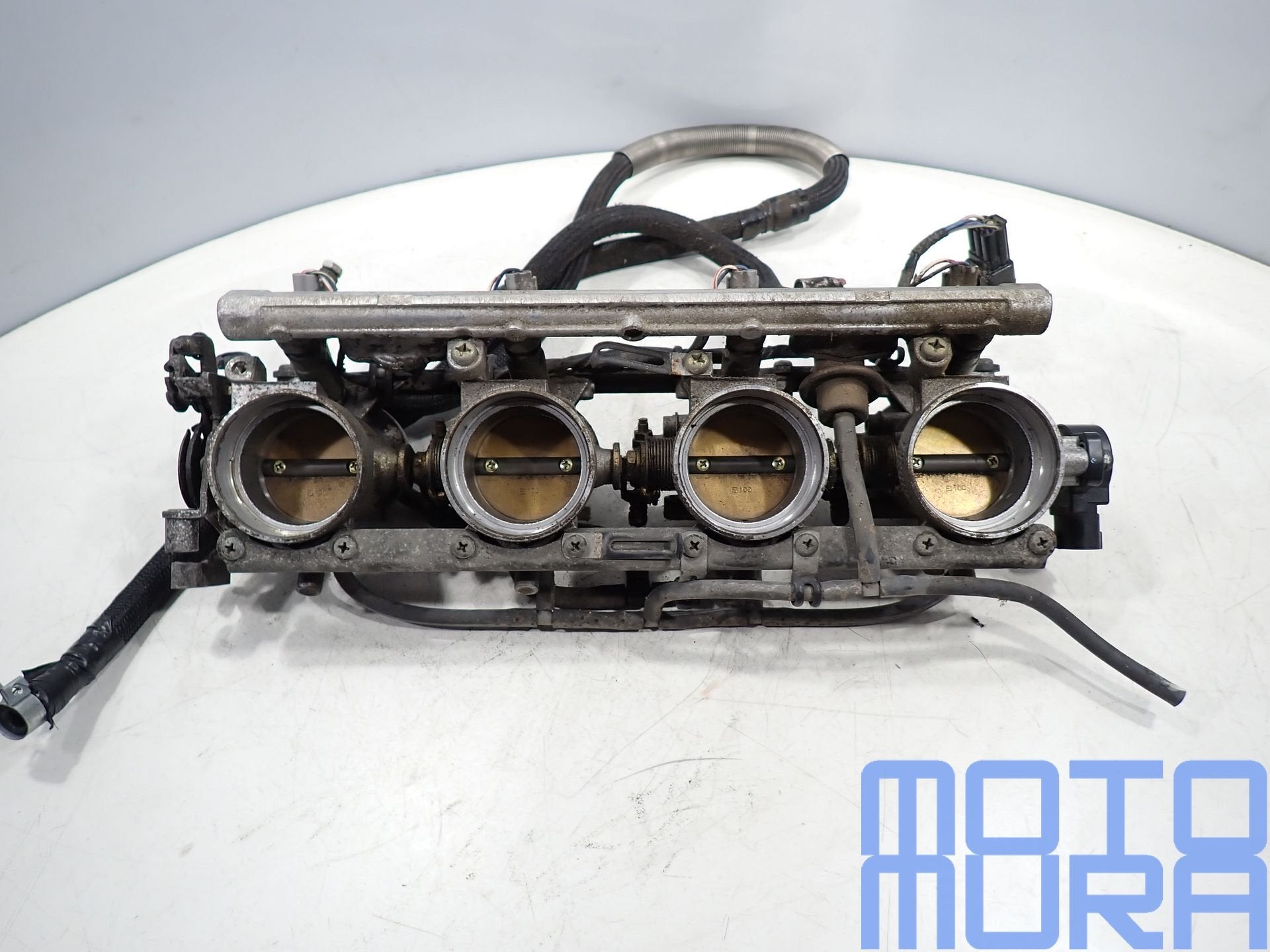 Kawasaki ZX12R 2000 - 2001 gasklephuis gaskleppenhuis tps se, Motoren, Gebruikt, -, -, Ophalen of Verzenden