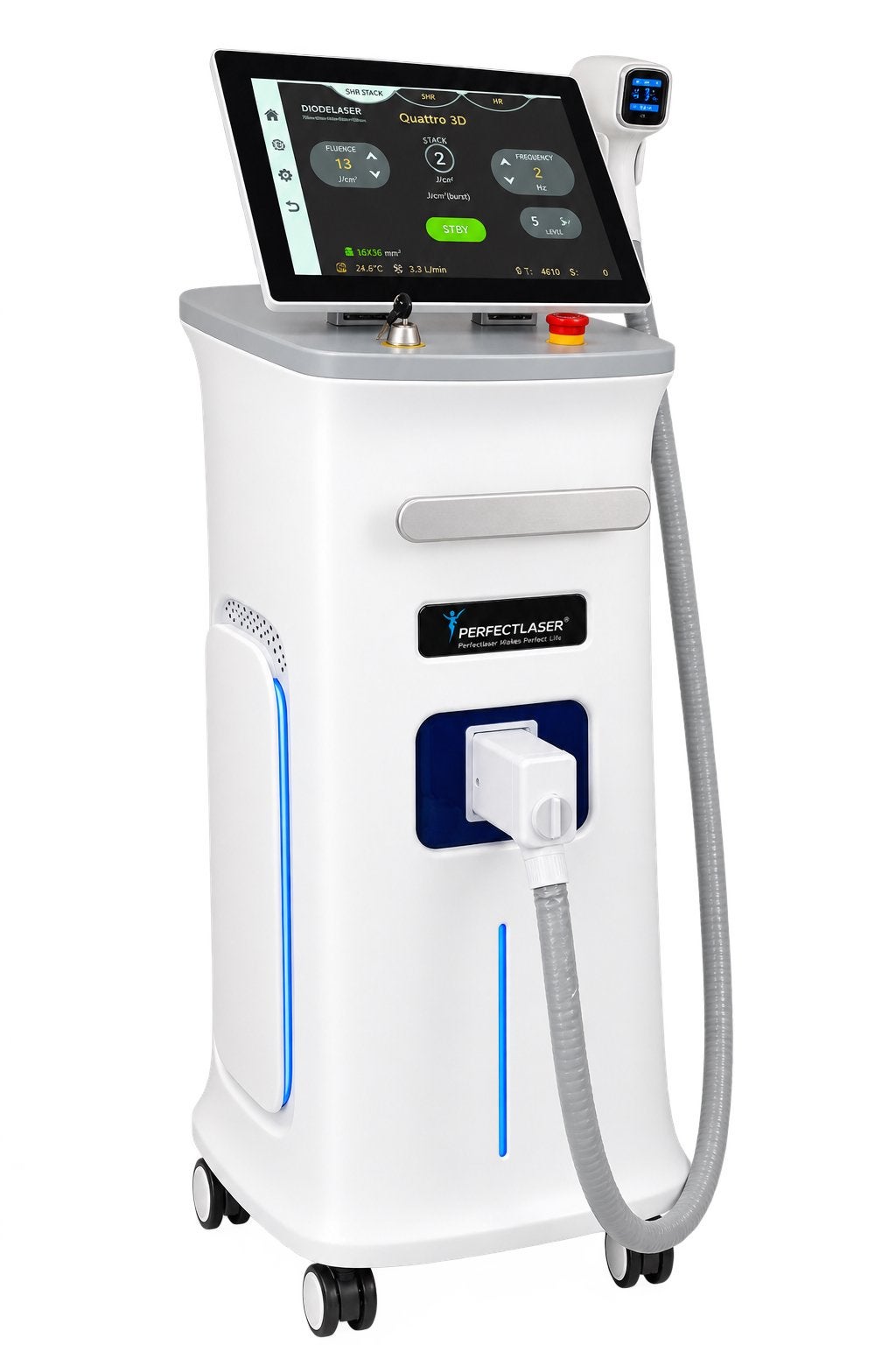 Professionele Quattro 3D Diode Laser – 4 Golflengtes, Ophalen, Nieuw, Overige typen