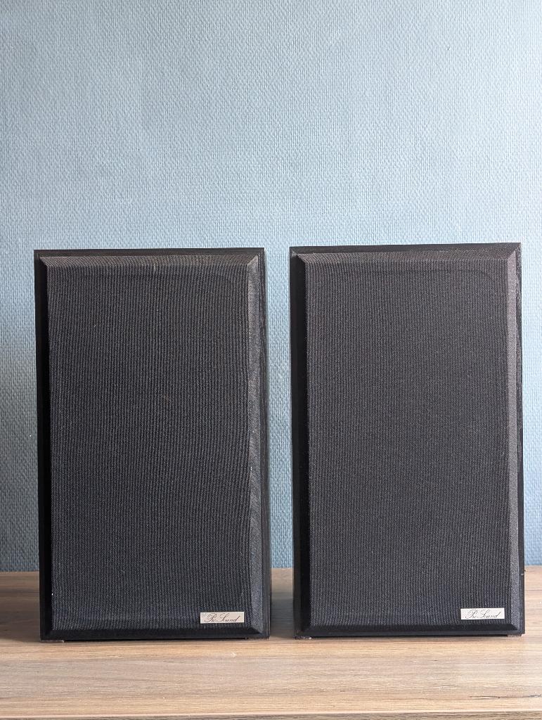 Vintage luidsprekers! - Pro Sound, Audio, Tv en Foto, Luidsprekers, Zo goed als nieuw, 60 tot 120 watt, Front, Rear of Stereo speakers