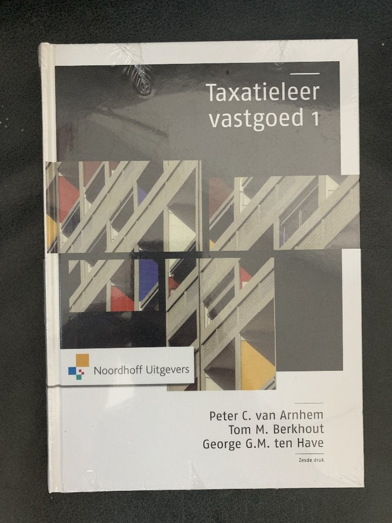 Taxatieleer Vastgoed 1 - Geseald, Ophalen of Verzenden, Beta, Nieuw