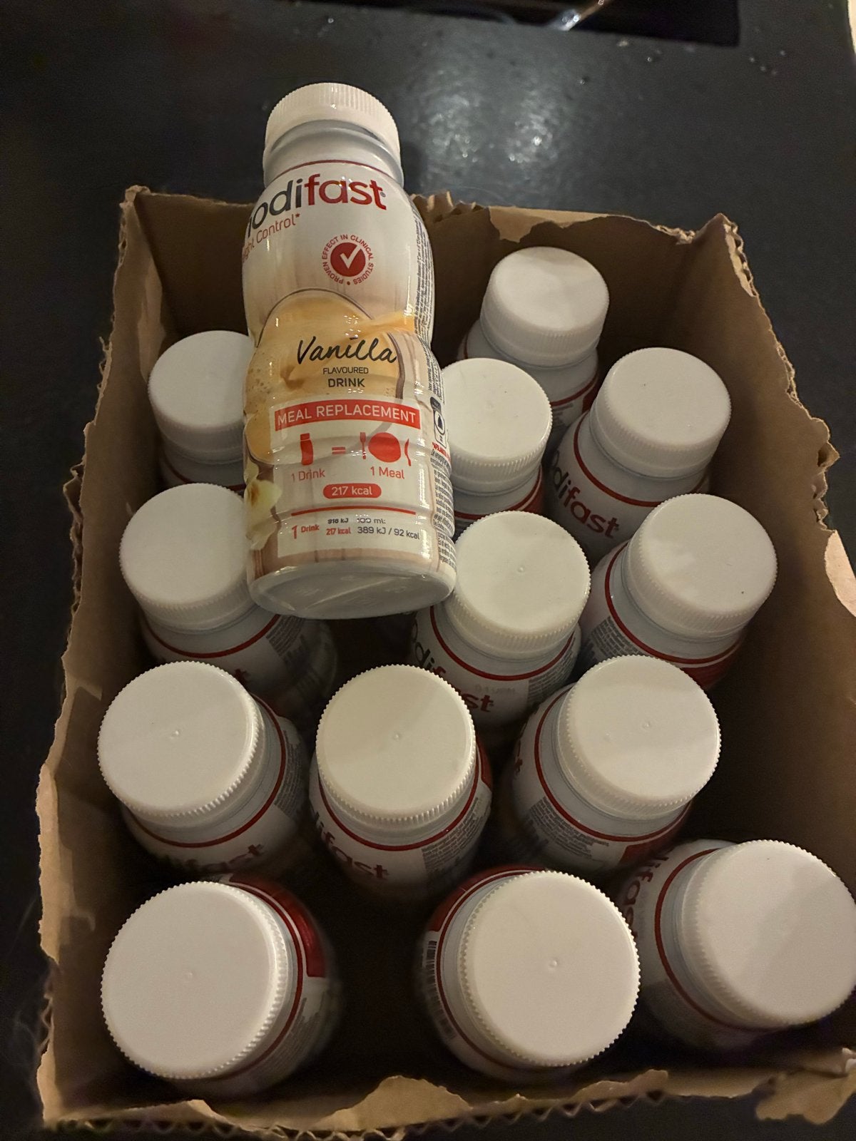 Modifast Vanille Maaltijdvervanger Drank, Ophalen of Verzenden, Nieuw, Drank