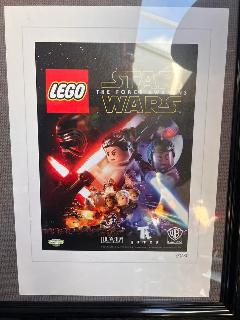 LEGO Star Wars Limited Edition Promo Prints 172 & 173/500, Ophalen, Zo goed als nieuw, Boek of Poster