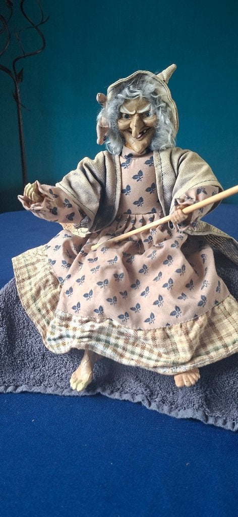 Vintage Heks, Vintage, Gebruikt, Meerkleurig, Ophalen of Verzenden