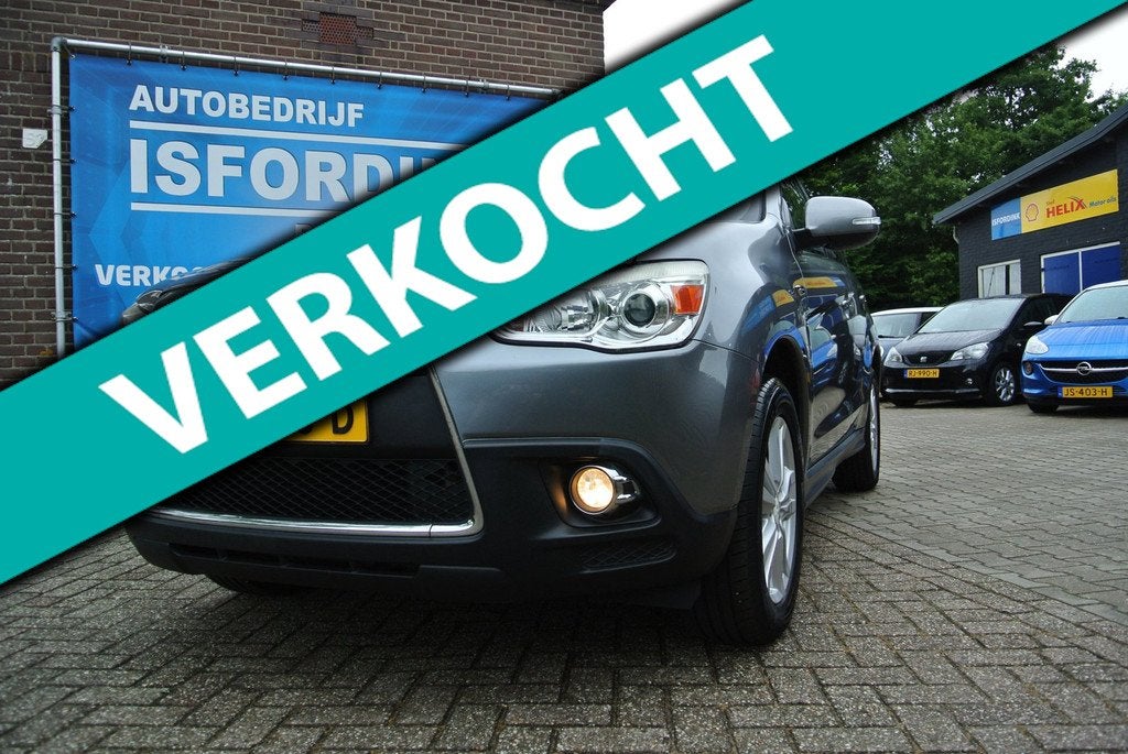 Mitsubishi ASX 1.6 Intro Edition ClearTec, Auto's, Mitsubishi, Voorwielaandrijving, Euro 5, Stof, Gebruikt