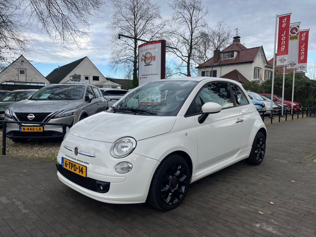 Fiat 500 0.9 TWINAIR T 500S / AIRCO / HALF LEDER / 16'' LM-V, Auto's, Voorwielaandrijving, Gebruikt, Origineel Nederlands, Bedrijf