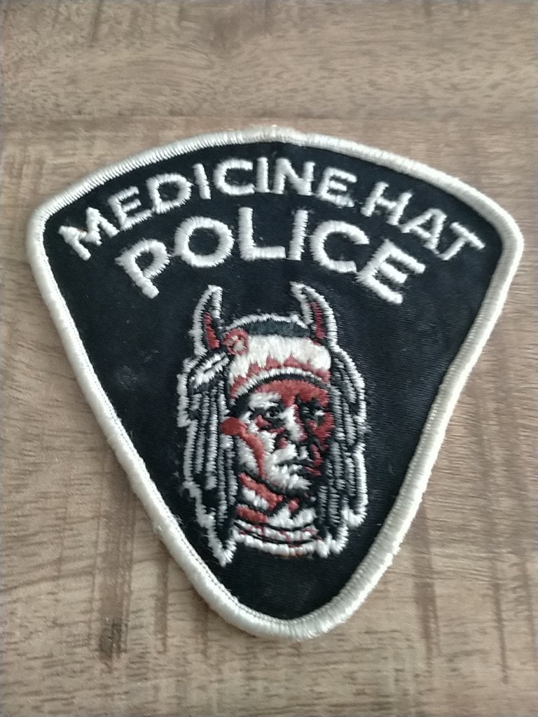 Canada , Alberta , Medicine Hat , Police, Verzenden, Overige soorten, Overige gebieden, Embleem of Badge