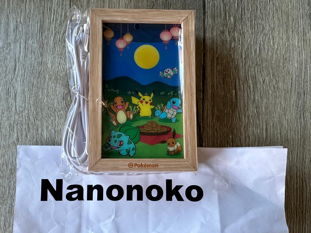 Pokémon Nachtlampje met USB-aansluiting, Overige typen, Dieren, Nieuw, Meerkleurig