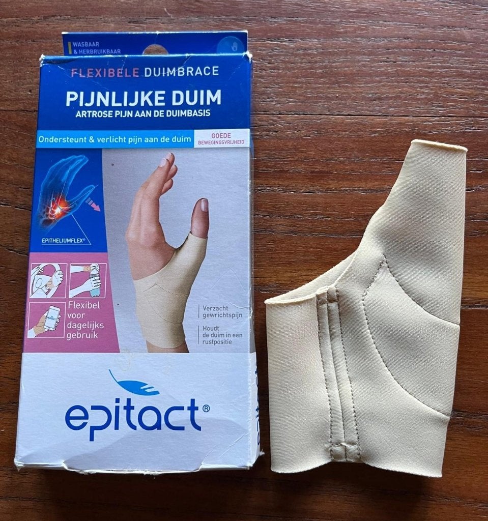 Flexibele duimbrace Epitact rechts medium, Diversen, Ophalen of Verzenden, Zo goed als nieuw