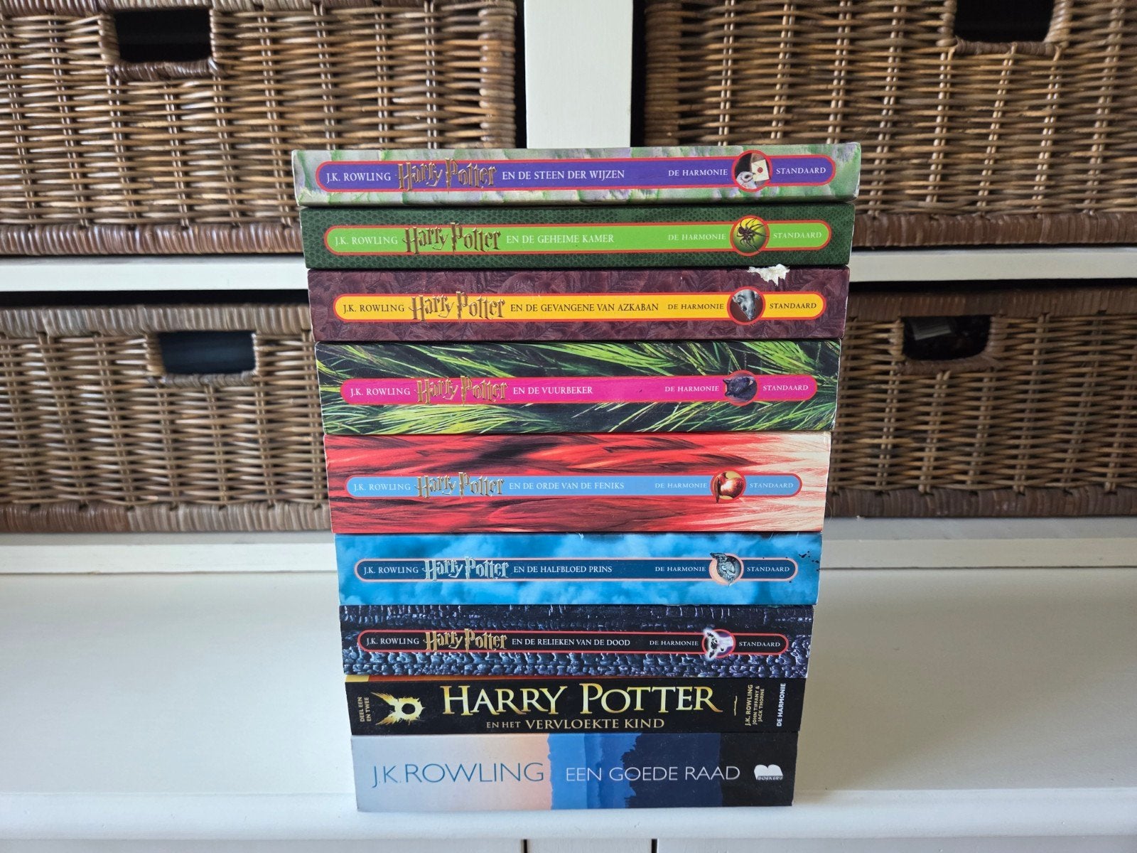 J.K Rowling - Harry potter (9 stuks)sc, Ophalen of Verzenden, Gelezen