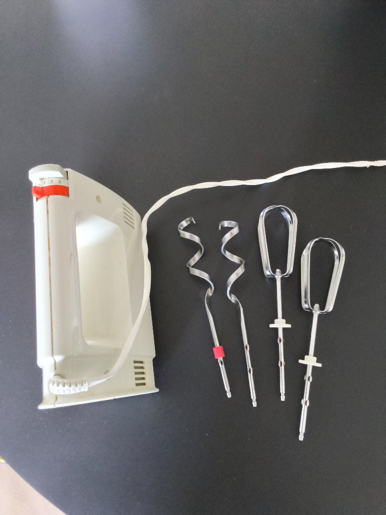 Mixer vintage, Minder dan 1 liter, Ophalen, Gebruikt, 3 snelheden of meer