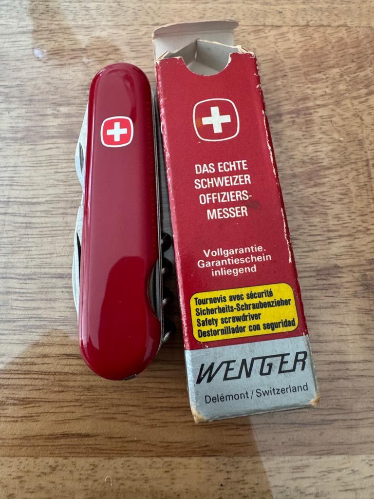 Wenger Zwitsers zakmes - CIBA-GEIGY editie, Ophalen of Verzenden, Nieuw