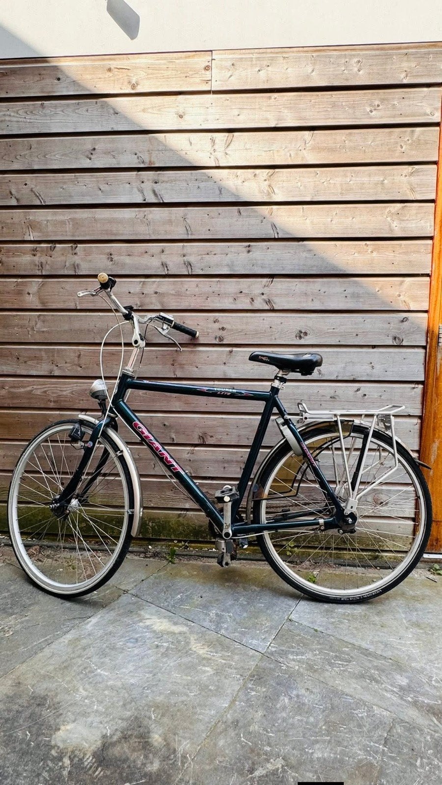 Giant Tourer Lite herenfiets, Ophalen, Gebruikt, Velgrem, Versnellingen