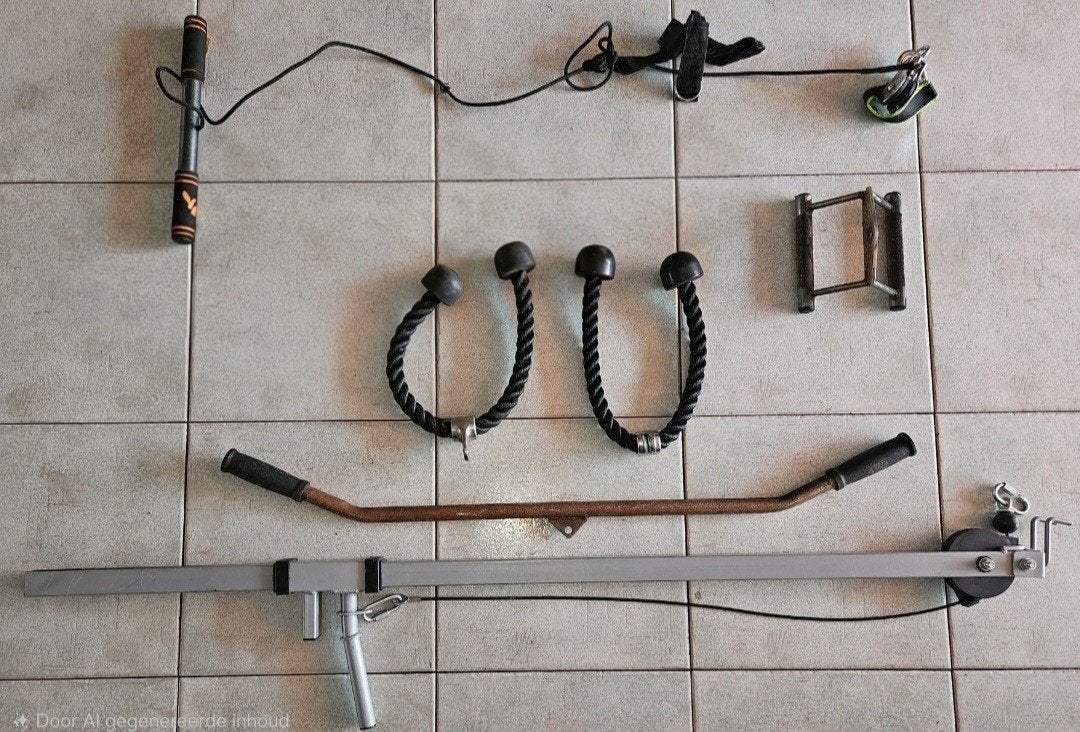 Diverse Latpulley stangen en accessoires
Aangeboden, Ophalen, Gebruikt, Benen, Overige typen