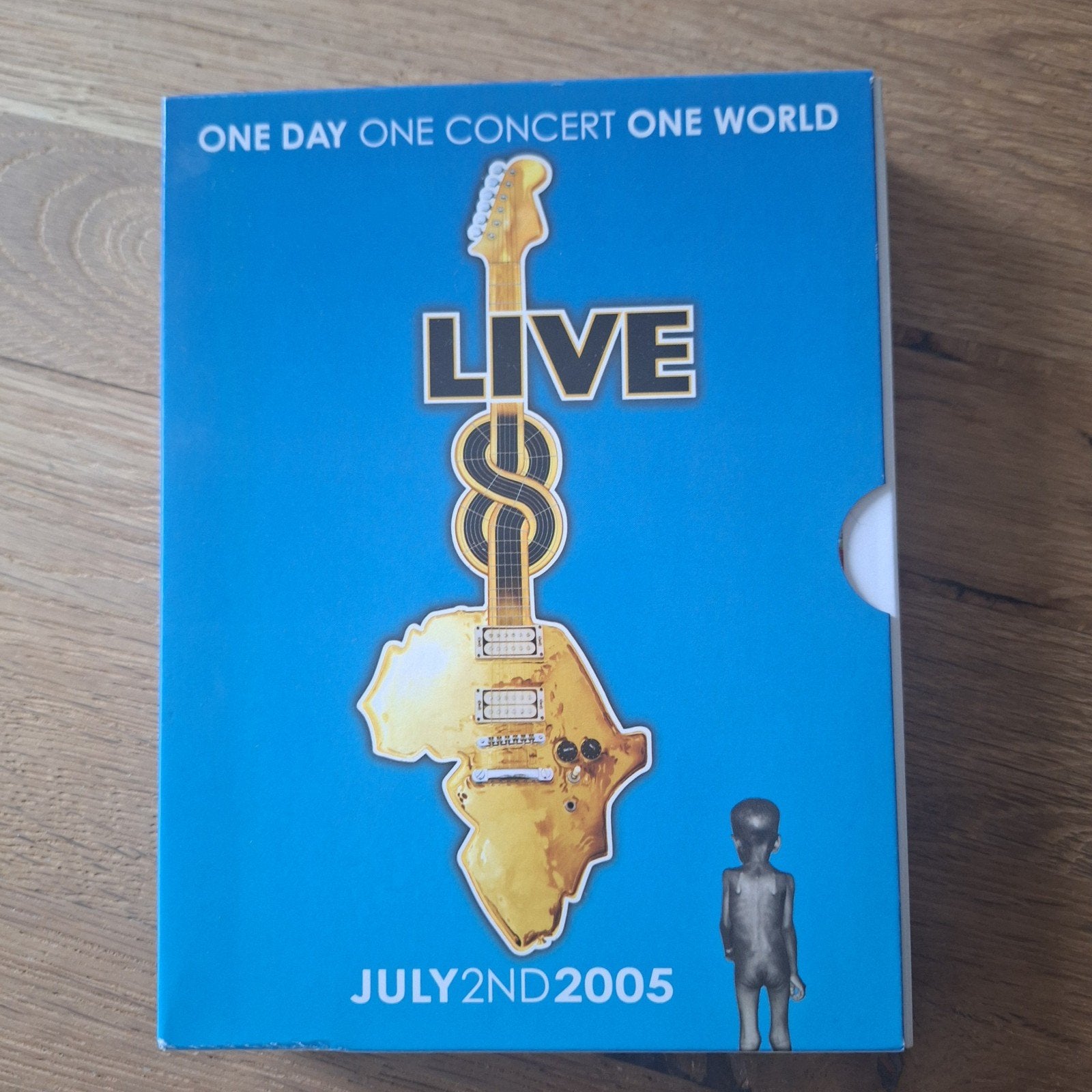 Live 8 - The Long Walk to Justice (4 DVD Boxset) nieuwstaat, Cd's en Dvd's, Italiaans, Engels, Alle leeftijden, Inclusief doosje