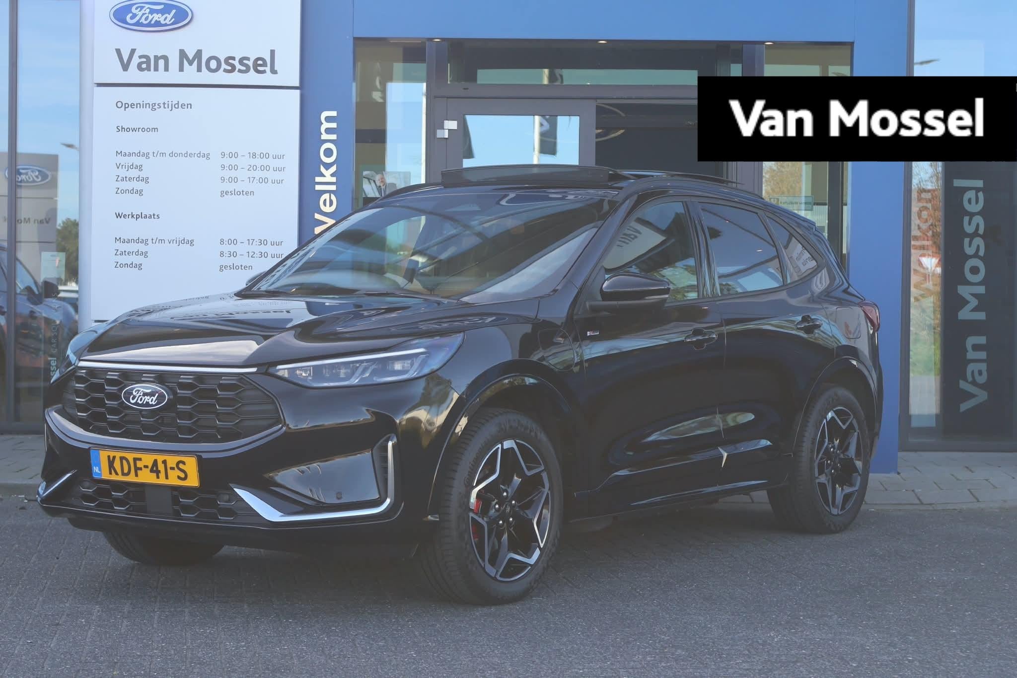 Ford Kuga 2.5 PHEV ST-Line X | Pano | Winterpack | Adaptive, Gebruikt, Euro 6, 4 cilinders, Zwart