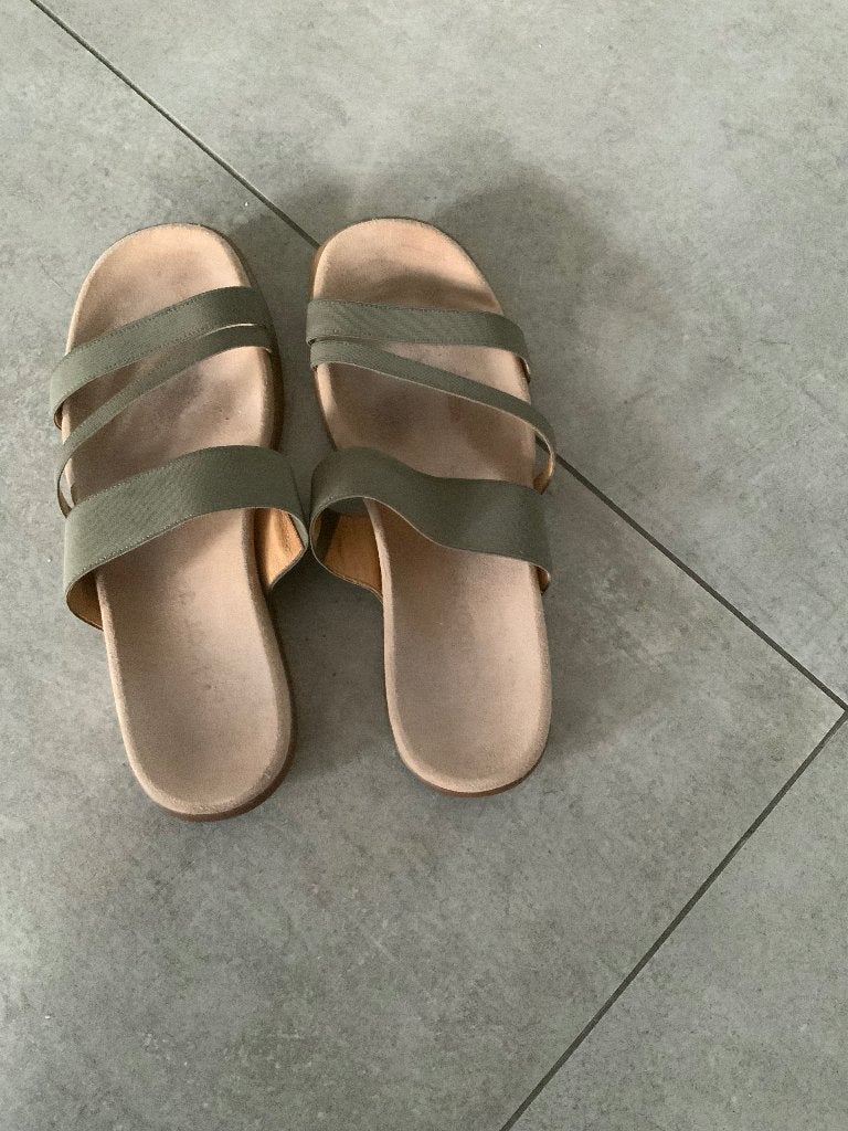 Gabor slippers 42, Gabor, Zo goed als nieuw, Groen, Ophalen