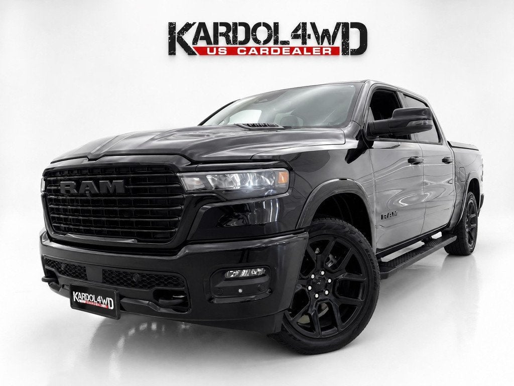 RAM 1500 LARAMIE Laramie Hurricane, BPM VRIJ | Incl. Tonneau, Gebruikt, 2993 cc, Zwart, Bedrijf