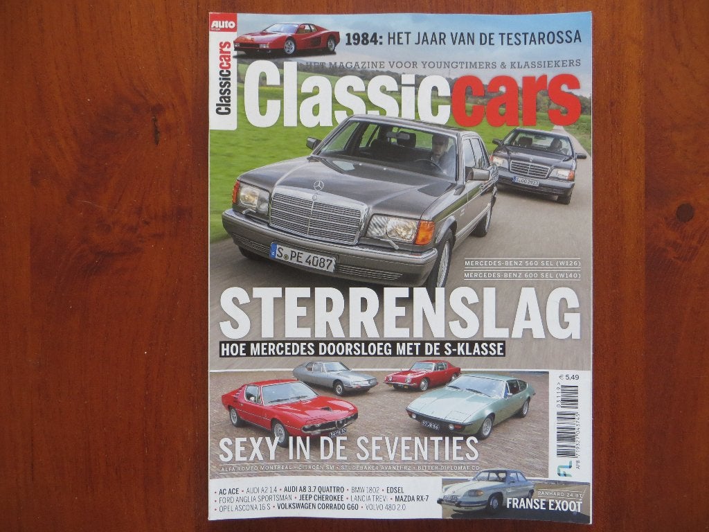 Classic Cars 31: Mercedes-Benz 560 SEL W126, 600 SEL W140, Ophalen of Verzenden, Nieuw, Mercedes