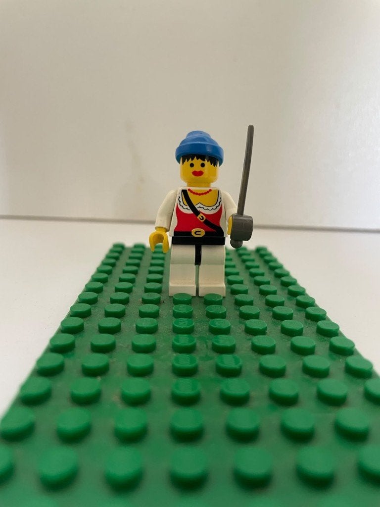 LEGO Vintage Pirates Vrouwelijke Piraat Anne Bonny (pi006), Lego, Zo goed als nieuw, Minifiguur, Pirates
