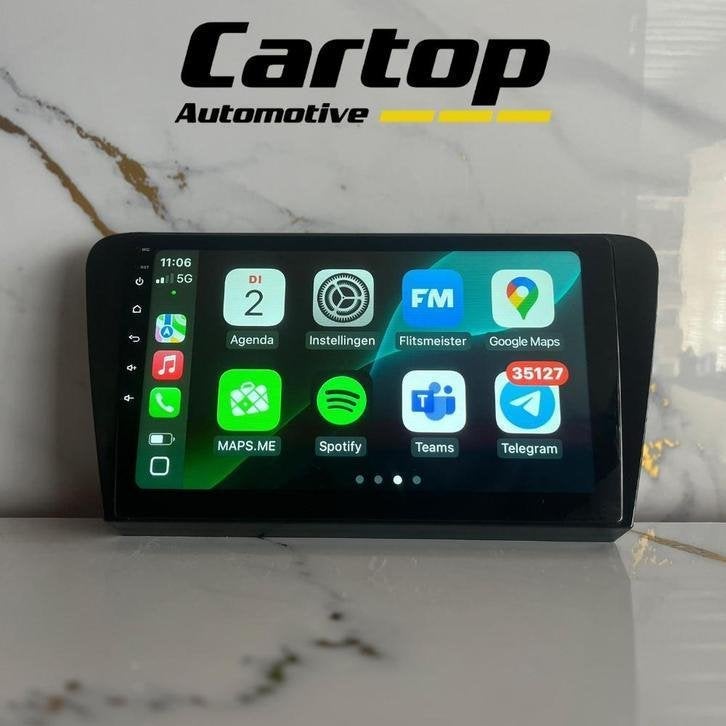 Skoda Octavia 2014-2017 Autoradio • CarPlay Android Auto, Meridiaan 42, Zo goed als nieuw, Info@cartop-automotive.nl, Cartop-Automotive Bv.