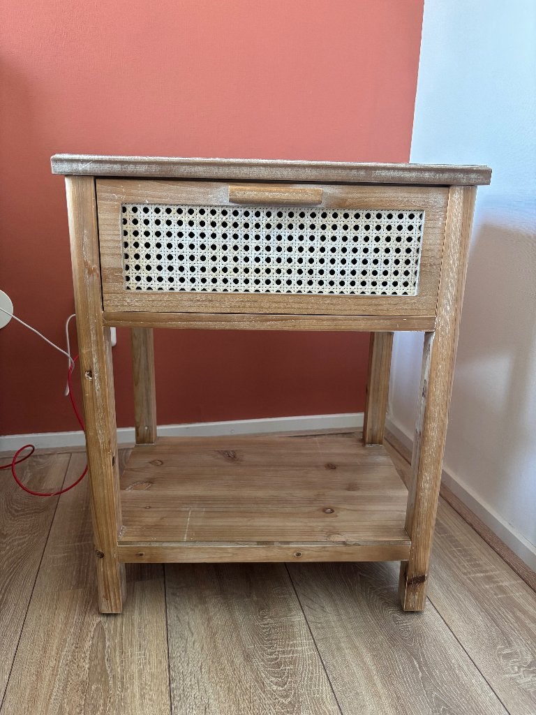 Nachtkastje webbing, Ophalen, Gebruikt, 55 tot 70 cm, 45 tot 65 cm