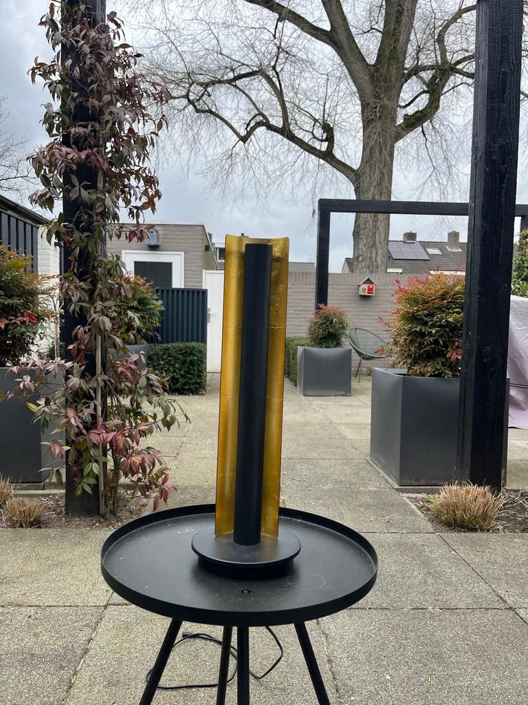 Moderne Trio Texel Tafellamp - Zwart Metaal - LED, Huis en Inrichting, Ophalen of Verzenden, Zo goed als nieuw, Metaal, Minder dan 50 cm