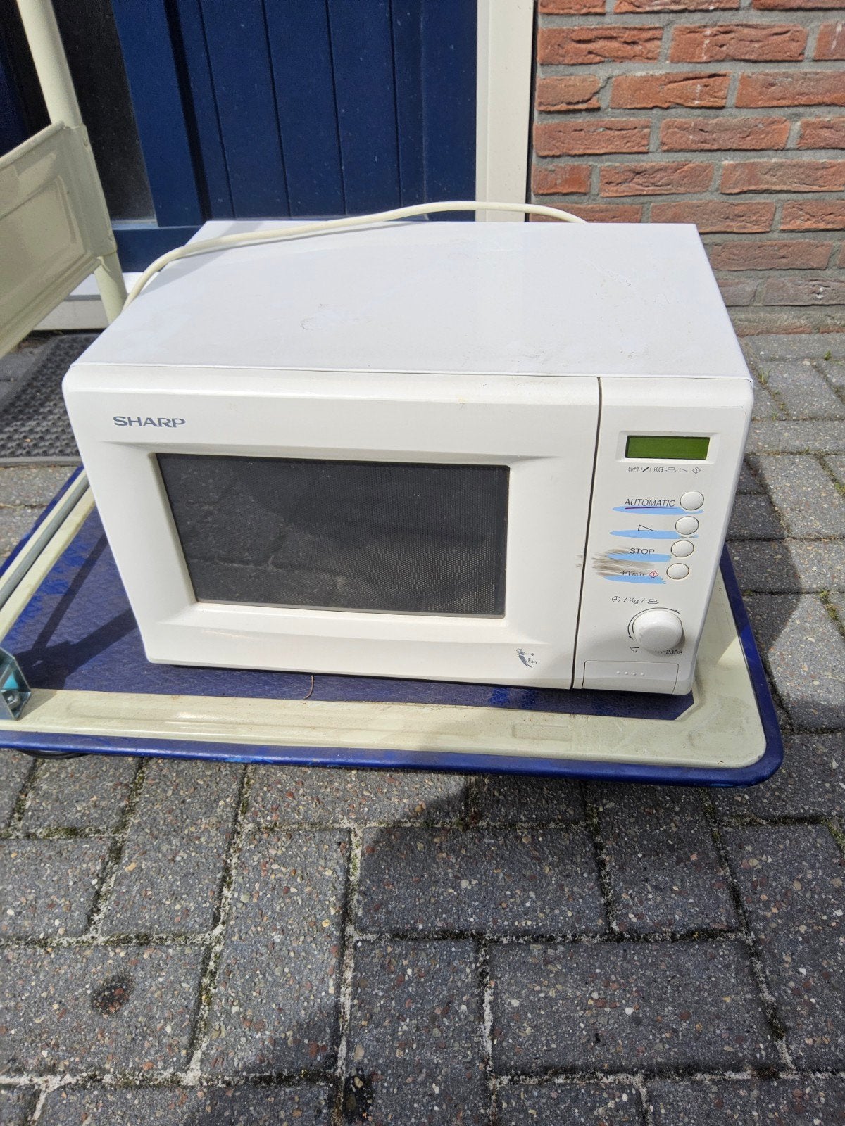 Sharp Magnetron - Wit, Gebruikt, Ophalen, Gebruikt, Minder dan 45 cm, Magnetron
