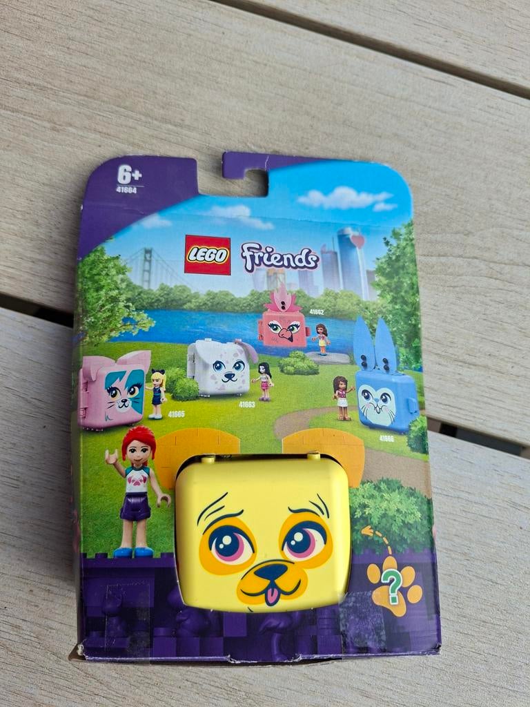 LEGO Friends 41664 Mia's Pug Kubus, Lego, Compleet, Friends, Ophalen of Verzenden