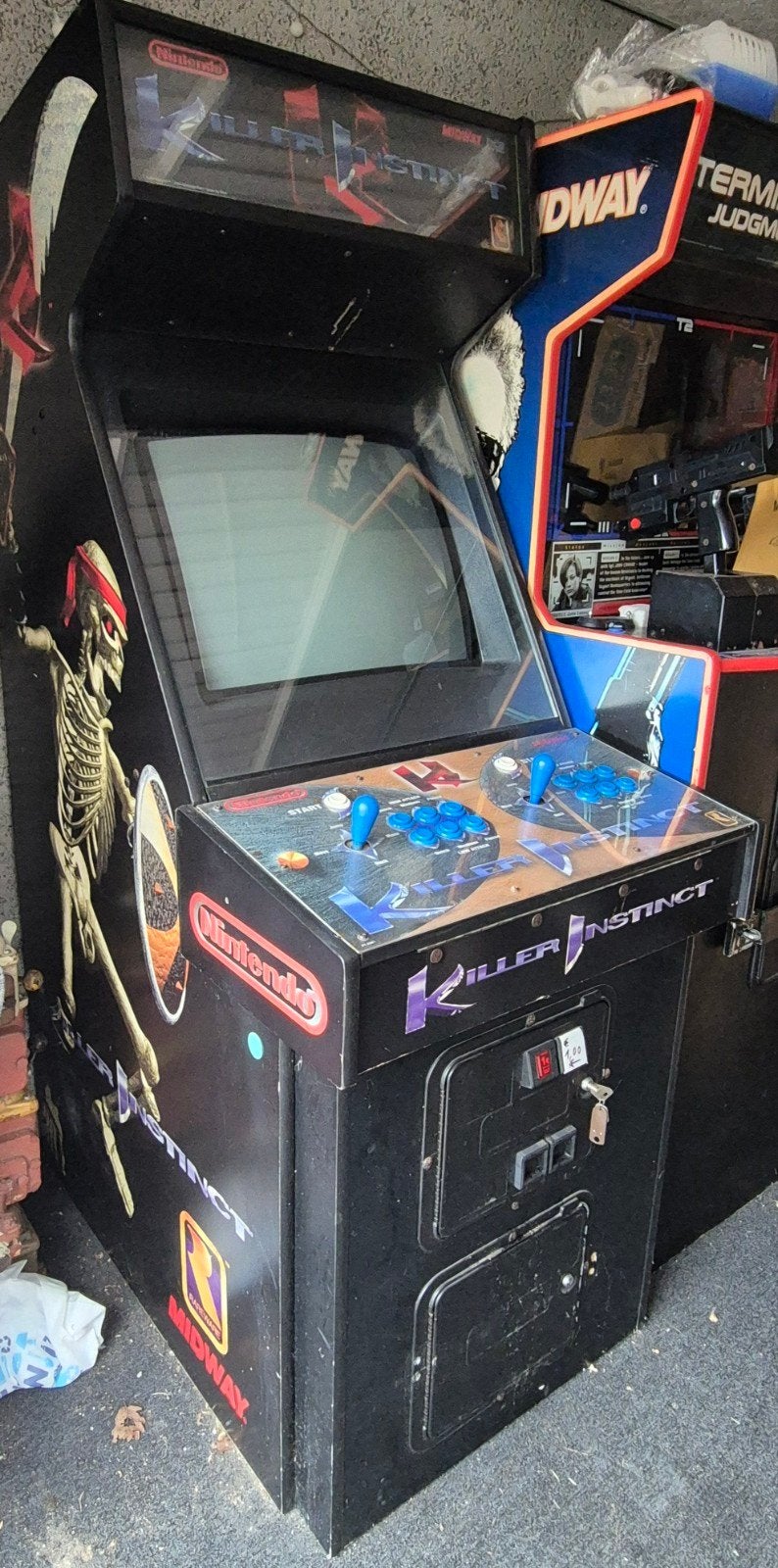 Killer Instinct Arcade Kast - Origineel Nintendo/Midway, Ophalen, Nintendo, Gebruikt