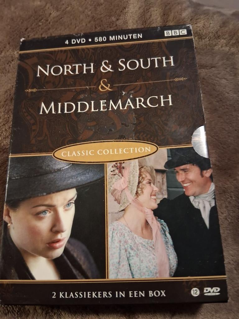 North & South & Middlemarch Classic Collection DVD Boxset, Gebruikt, Boxset, Drama, Ophalen of Verzenden