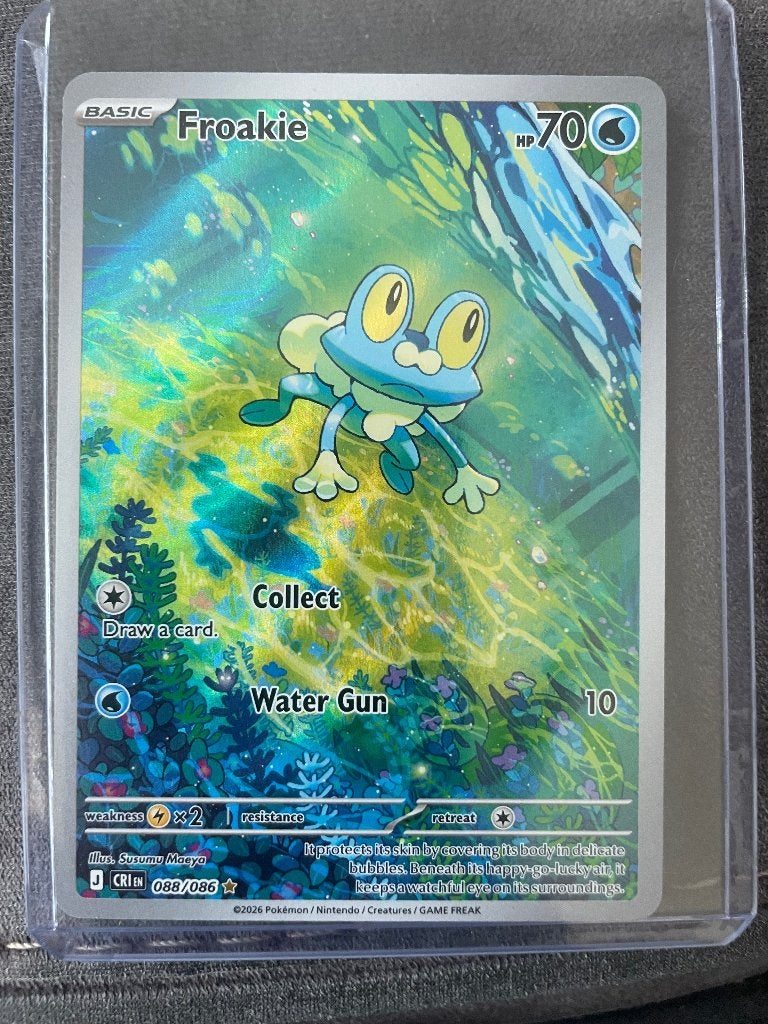 Froakie, Ophalen, Nieuw, Losse kaart