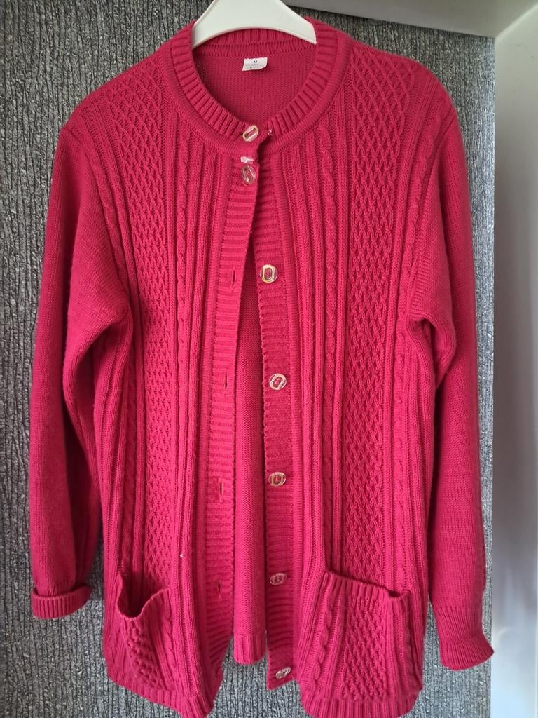 Mooi roze vest maat M, Ophalen of Verzenden, Gedragen, Maat 38/40 (M), Roze